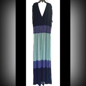 Blue maxi dress lascana for Venus